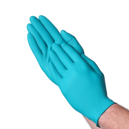 Vguard A16A7, Disposable Gloves, 5mil Palm, Nitrile, Powder-Free, S, 1000 PK, GREEN A16A71